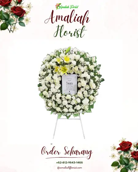 Krans Bunga Duka Temon