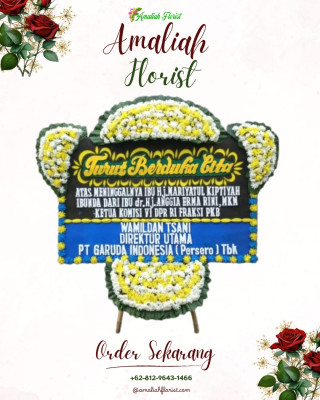 Papan Bunga Duka di Temon